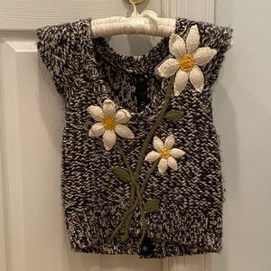 Cropped Daisy Sweater